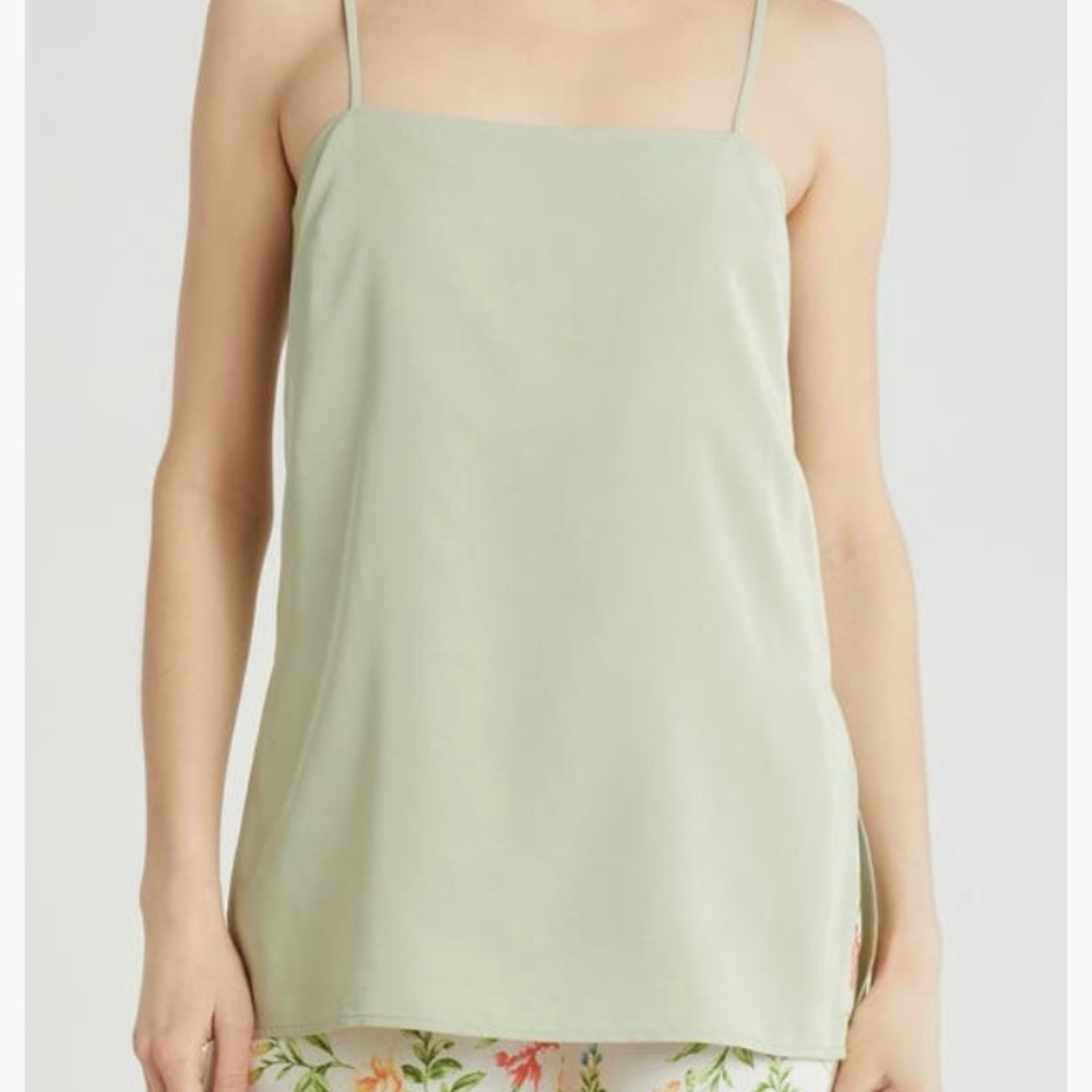 NWT Wayf Light Green Women's Camisole Top